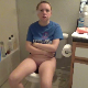 A blonde girl sits down on a toilet, farts, pisses and takes a shit. Some crackling and subtle plops. Sorry about the watermark touching her face, but that is where it ended up. Presented in 720P HD. 178MB, MP4 file. Over 10 minutes.
